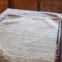 We made up a new recipe - PB & Jam Joconde Cake - Part 3